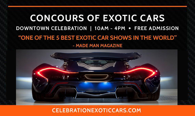 2015 Celebration Exotic Car Festival